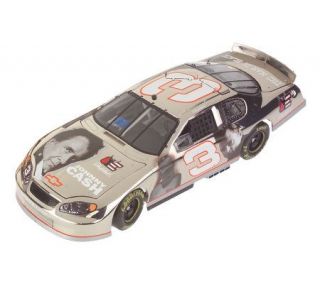Dale Earnhardt 2008 #3 Johnny Cash Polished Nickel 1:24 Scale Car —