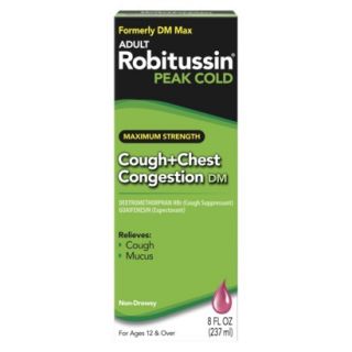 ROBITUSSIN   8FLOZ DM MS CGH/CONG