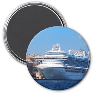 Cruise ship in Istanbul Magnet