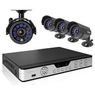 Zmodo PKD DK0866 500GB 8 Channel H.264 DVR with 500GB + 4 x 420TVL 6mm Outdoor Camera CCTV Security Kit : Complete Surveillance Systems : Camera & Photo