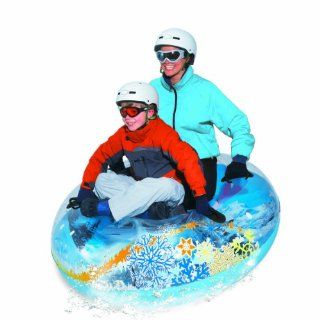 Aqua Leisure Round Penguin Transparent Snow Tube, 54": Toys & Games