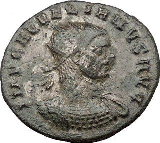 Aurelian 274AD Silvered Authentic Ancient Roman Coin Nude Sol Sun God w globe: Everything Else