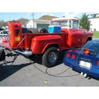 DuraMax Flo n' Go LE Fluid Transfer Pump and 14 Gallon Rolling Gas Can : Boat Fuel Tanks : Sports & Outdoors