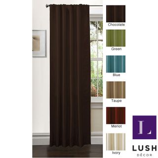 Lush Decor 84 inch Roselle Single Curtain Panel