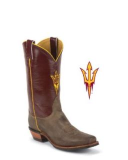 Nocona College Men's Arizona State University Boot Square Toe: Shoes