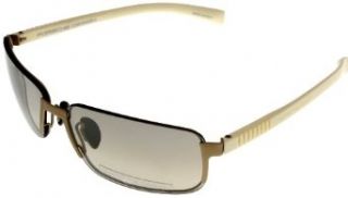 Porsche Design Sunglasses Frame Gold Rectangular: Sports & Outdoors