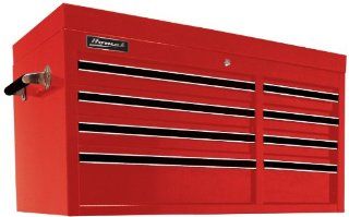 Homak RD02008410 41 Inch Pro Series 8 Drawer Top Chest, Red   Tool Chests  