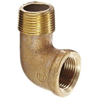 Anderson Metals 38116 Red Brass Pipe Fitting, 90 Degree Street Elbow, 3/4" Female x 3/4" Male: Industrial & Scientific