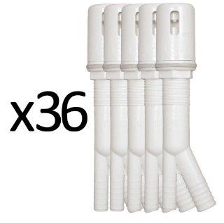 UPC White Plastic Dishwasher Air Gap 36 Piece 903101 36: Home Improvement