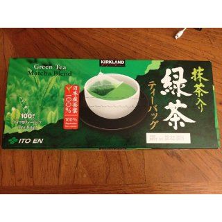 Kirkland Signature Ito En Matcha Blend (Green Tea), 100% Japanese Green Tea Leaves, 100 Tea Bags: Health & Personal Care