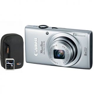 Canon PowerShot ELPH 115 IS 16MP, 720p HD, 8X Optical Zoom Digital Camera   Sil