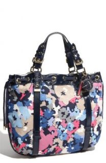 Juicy Couture 'Beverly' Floral Print Canvas Tote (Regal Multi): Clothing