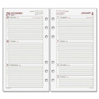 Day Runner 2014 Weekly Planner Refill, 3.75 x 6.75 Inches (063 285Y)  Office Calendar Refills 