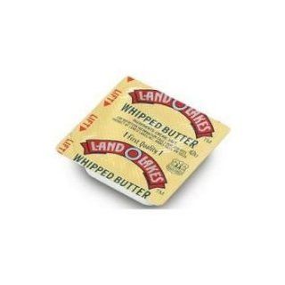 Land O Lakes Salted Whipped Butter Cup, 5 Gram    288 per case. : Milk : Grocery & Gourmet Food