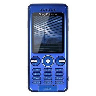 Sony Ericsson S302i Quadband GSM Phone (Unlocked) Blue: Cell Phones & Accessories