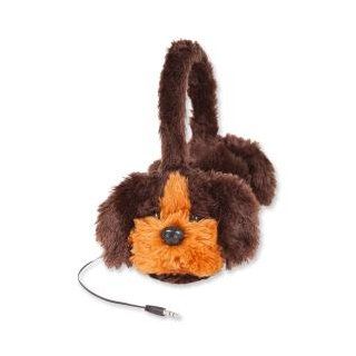 ReTrak Animalz Retractable Volume Limiting Children's Headphones, Puppy Dog (ETAUDFDOG): Electronics