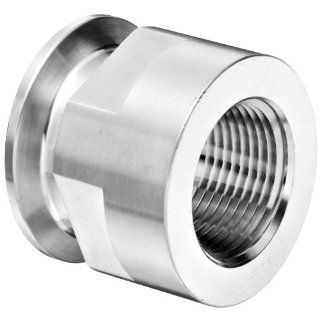 Dixon 22MP G150100 Stainless Steel 304 Sanitary Fitting, Clamp Adapter, 1 1/2" Tube OD x 1" NPT Female: Industrial & Scientific