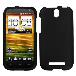 Asmyna HTCONEVLHPCSO306NP Premium Durable Rubberized Protective Case for HTC: One SV  1 Pack   Retail Packaging   Black: Cell Phones & Accessories