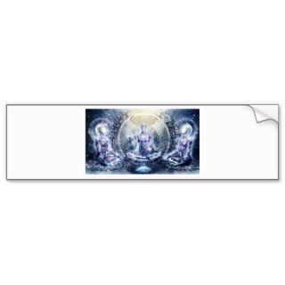 Psychedelic Transcendence Bumper Stickers