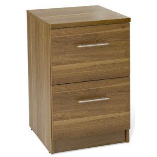 100 2 Drawer Filing Cabinet Finish: Walnut : Vertical File Cabinets : Office Products