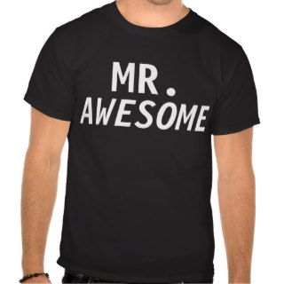 MR. AWESOME   Funny 80's t shirt