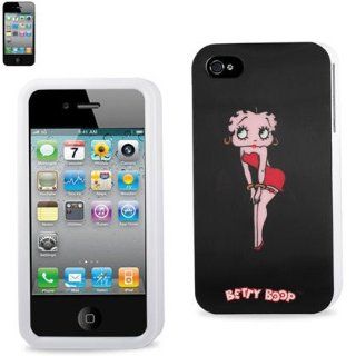 Reiko 3DPC IPHONE4S B309 Betty Boop 3D Premium Durable Designed Hard Protective Case for iPhone 4G/4S    1 Pack   Retail Packaging   Black: Cell Phones & Accessories