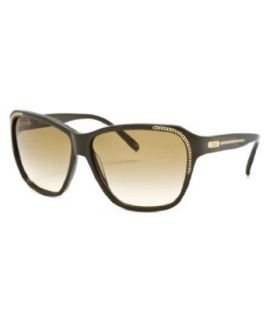 Chloe Sunglasses Cl 2209 C03 Olive/Olive Gradient: Clothing