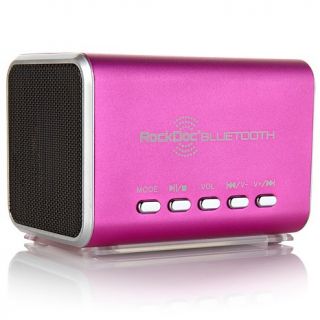 RockDoc® Pitbull Portable Bluetooth Speaker with microSD Card