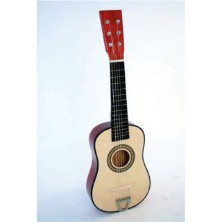 Crescent 23" Natural Kids Toy Acoustic Guitar with Accessories: Musical Instruments