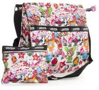 Big Handbag Shop Kids Fun Colours Prosport Cartoon Characters Cross Body Messenger Bag (309 Tulip Black): Shoes