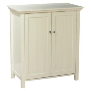 TMS Jake Floor Cabinet   Antique White