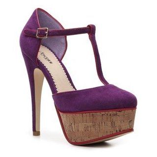 DSW Sole Obsession Hairpin Suede Pump (Puple 8.5) Pumps Shoes Shoes