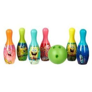 Toy / Game Cute Nickelodeon Spongebob Squarepants Bowling Set Multi   Great For Indoor And Outdoor Play: Toys & Games