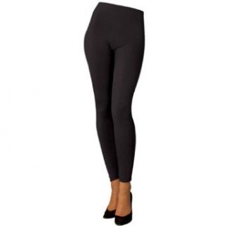 Luxury Divas Black Shearling Fleece Lined Heavy Thick Footless Legging Tights at  Womens Clothing store: