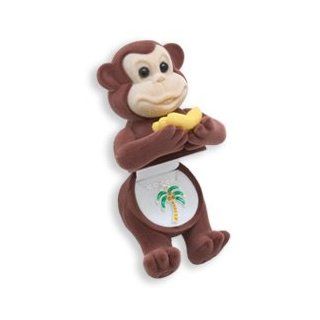 Palm Tree Crystal Necklace in Monkey w/ Banana Gift Box: Toys & Games
