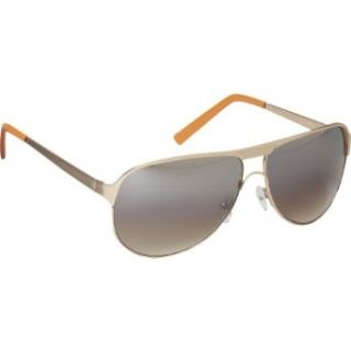 Rocawear Men's R1122 MGLD Aviator Sunglasses,Gold Frame/Gradient Brown Lens,one size: Clothing