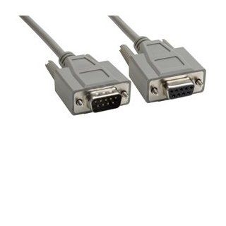 DB9 Male to DB9 Female Null Modem Cable   Double Shielded   No Handshaking (5 ft): Computers & Accessories