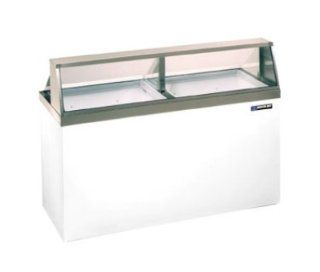 Masterbilt DD 66 Ice Cream Dipping Cabinet   (12) 3 gal Capacity, (8) Storage, Galvanized, Each: Appliances