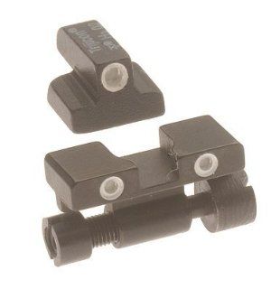 Smith and Wesson Trijicon .45mm or 10mm Adjustable 3 Dot Night Sight Set : Spotting Scopes : Sports & Outdoors