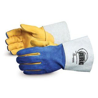 Superior 321BOA Endura Winter Chopper Cowgrain One Finger Mitt with Acrylic Pile Lining, Work (Pack of 1 Dozen): Work Gloves: Industrial & Scientific