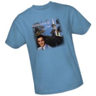 How Great Thou Art    Elvis Presley Adult T Shirt: Clothing