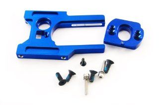 Traxxas XO 1 * MOTOR MOUNT & SCREWS * Adaptor Plate Chassis Blue 6460 6461 6407: Toys & Games