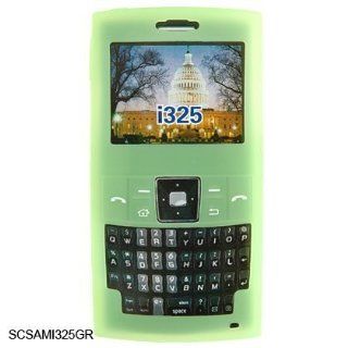 PCMICROSTORE Brand Samsung Ace SPH i325 i325 Premium Green Silicone Skin Case Cover: Cell Phones & Accessories