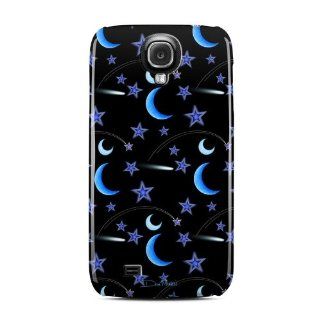 Crescent Moons Design Clip on Hard Case Cover for Samsung Galaxy S4 GT i9500 SGH i337 Cell Phone Cell Phones & Accessories