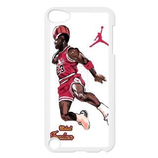 Creative Custom Case NBA Basketball Star Michael Jordan Stylish Cover MP3 Player Plastic Hard Cases For Ipod Touch 5 Ipod5 AX60504 : MP3 Players & Accessories