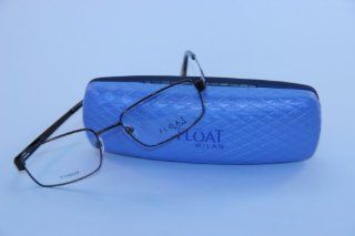 Float Milan 2720 Men's Titanium Eyeglasses, Brown Lightweight Optical Frame, Large Rectangular Glasses: Health & Personal Care