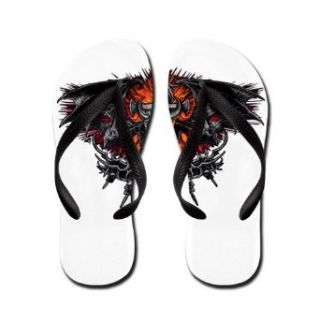 Artsmith, Inc. Kid's Flip Flops (Sandals) Dragon Sword with Skulls and Chains: Clothing