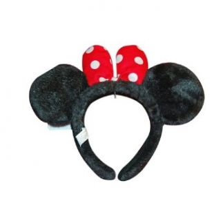 Minnie Mouse Ears with Bow Headband: Childrens Costume Headwear And Hats: Clothing