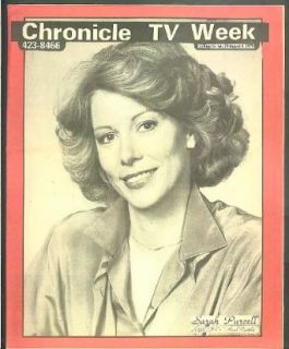 CHRONICLE TV WEEK Sarah Purcell Don Ameche 7/8 1979: Entertainment Collectibles