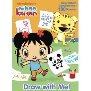 Draw with Me! (Ni Hao, Kai lan) (Doodle Book): Golden Books, Toby Williams: 9780375866043: Books